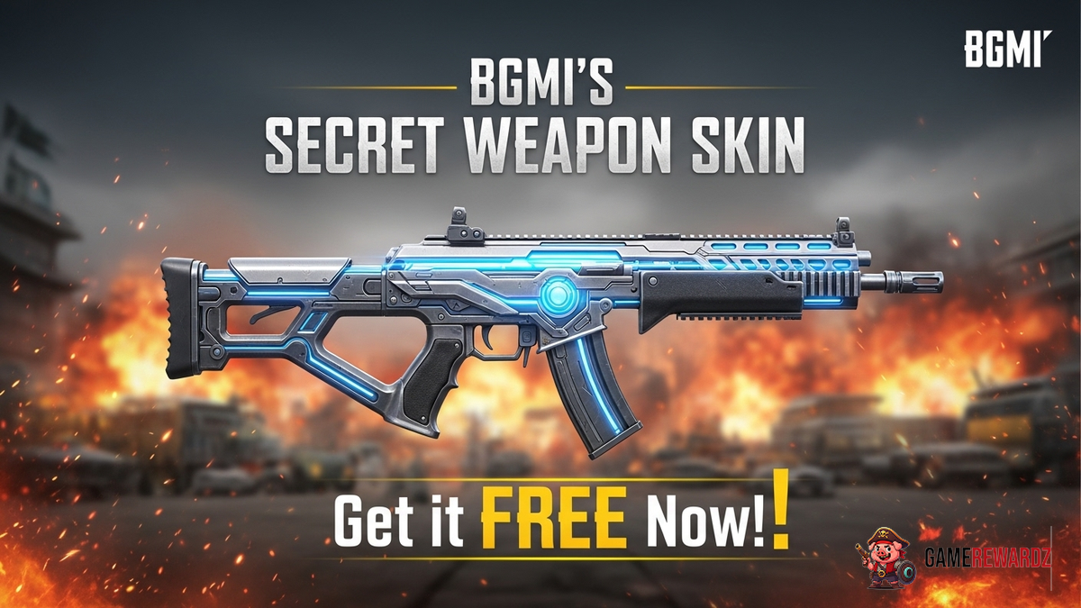 BGMI's Secret Weapon Skin - Get it FREE Now!